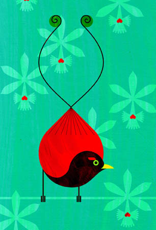 scott partridge - Bird of Paradise art
