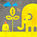 Scott Partridge - Illustration - Elephants Series 
