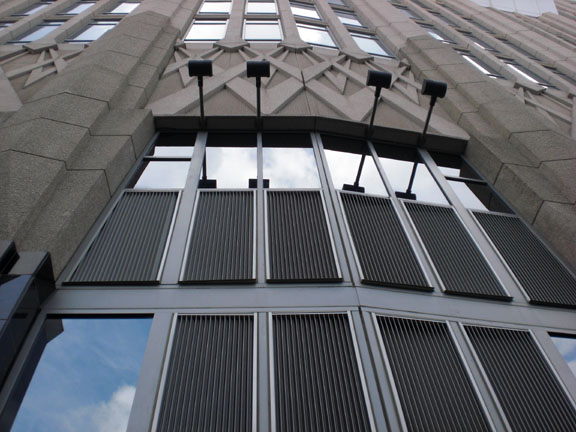 Hearst Tower window display