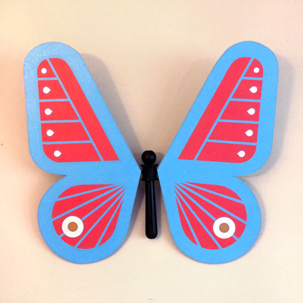 scott partridge - art inventory - blue and pink butterfly