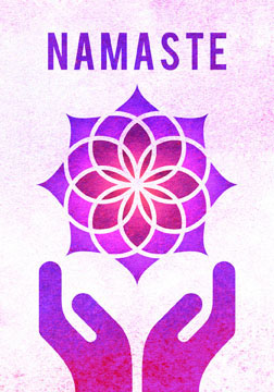 scott partridge - manifestation card - namaste