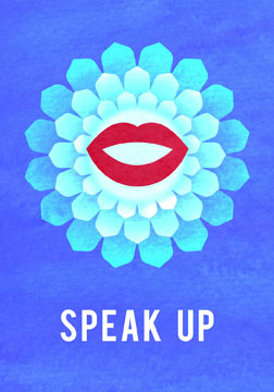 scott partridge - manifestation card - speak up