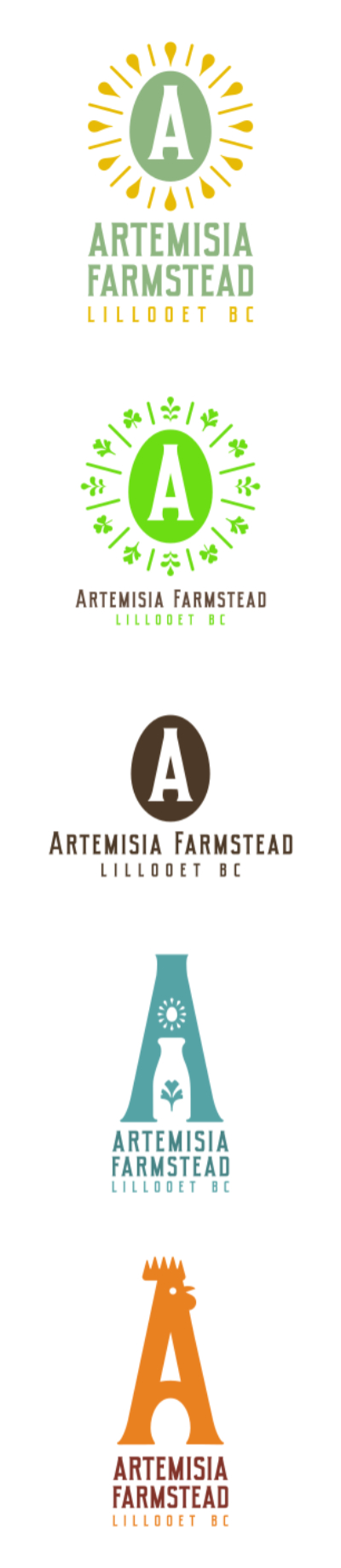 Scott Partridge - Logo Design - Artemisia Farmstead