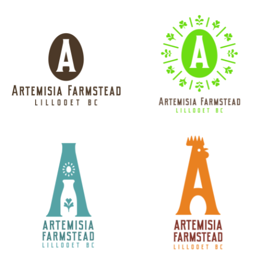 Scott Partridge - Artemisia Farmstead Logos