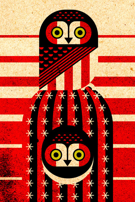 Scott Partridge - Illustration - Elf Owl