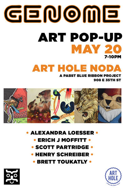 genome pop up 1 flyer