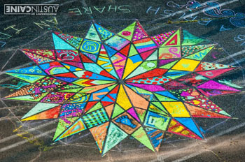 scott partridge - eastland something new - public art - mural - sun painting