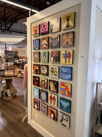 Scott Partridge - prints on panel