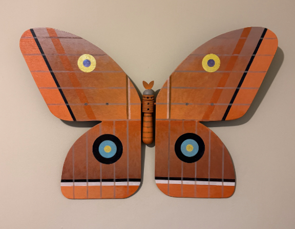 Scott Partridge - painted wood construction - polyphemus 3D 2026