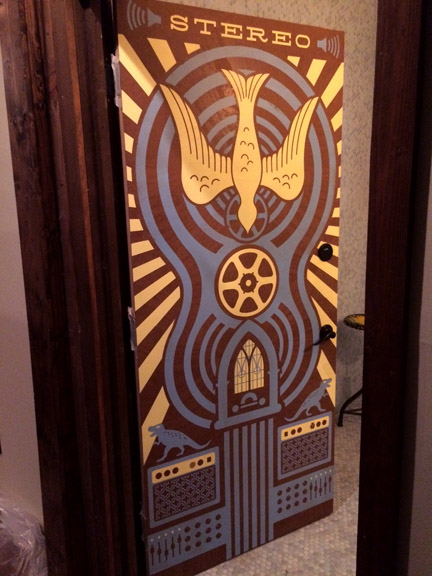 moo and brew - door mural - scott partridge