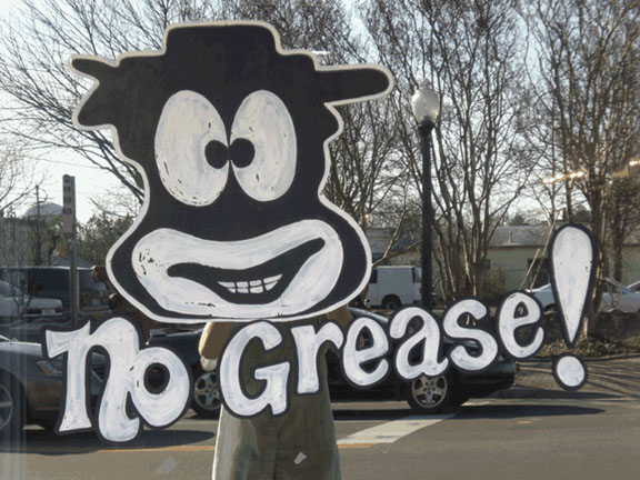 public art charlotte nc No Grease