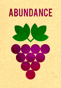 sara austin bailey - manifestation card - abundance
