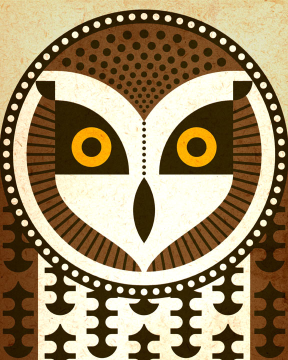 Scott Partridge - Illustration - Short Eared Owl